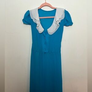 Gorgeous Vtg Algo Tulip Sleeve Dress